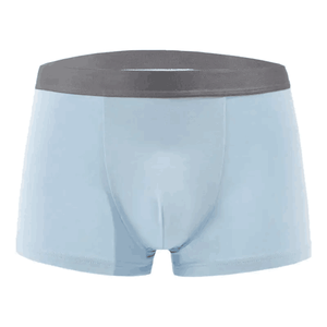 Slips et boxers taille haute pour hommes personnalisés en usine motif d'impression de couleur unie en coton sans couture respirant taille haute - Product Image 2