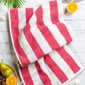 100% Organic Cotton Golf Terry <b>Beach</b> <b>Towel</b> for Summer Handmade in India - Product Image 1