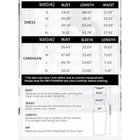 Moulante décontracté basique sortir robes femmes tricot Midi débardeur robe 2024 automne à manches longues côtelé col rond robe