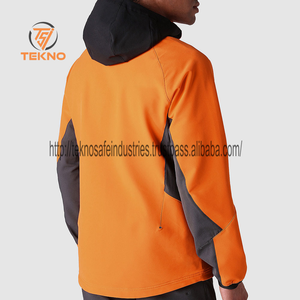 Meilleure vente de veste Softshell en nylon et polyester fabriquée en tissu pour hommes 2025 taille et couleur personnalisées veste Softshell pour hommes entretenue par OEM - Product Image 2