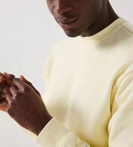 Sudadera con Capucha de Hip Hop para Hombre, Nueva Llegada 2025, con Logotipo Bordado Personalizado, Cuello Redondo, Gruesa, 100% Algodón, Talla Grande, con Cierre - Product Image 6