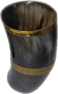 Meilleures ventes de cornes à boire viking écologiques, mugs, tasses, design moderne fait à la main, nouvelle arrivée par Saniya Handicraft - Product Image 2