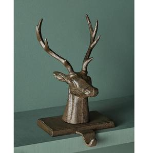 Soporte de calcetín de Navidad de Metal de aluminio dorado antiguo para vacaciones Pascua Navidad soporte de calcetín de regalo hecho a mano - Product Image 3