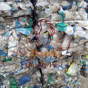2Lians Fardos de Botellas PET de Colores Mezclados, Material Reciclado de Primera Calidad, 16 Toneladas MOQ, Origen GR - Product Image 1