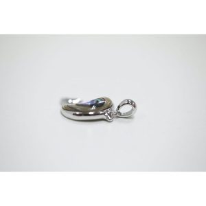 Colgante de Delfín Chapado en Rodio con Diamante y Perla para Regalo de Boda - Product Image 5