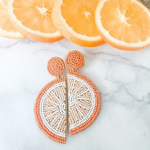 Bijoux fantaisie de haute qualité, légères, en perles de rocaille brodées, forme ovale, style bouddhiste, boucles d'oreilles indiennes faites à la main pour femmes et filles - Product Image 5