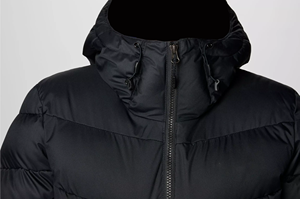 Veste coupe-vent légère à capuche pour l'extérieur avec fermeture à glissière et doublure intérieure en polaire pour temps froid et venteux - Product Image 5