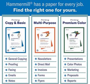 White Hammermill Copy <b>Paper</b> 8.5x11 Size with Low Prices Offer From Direct Factory - Product Image 2