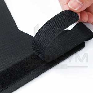 Professional Gymnastics Three Holes Carbon Fiber <b>Hand</b> <b>Grips</b> for Weightlifting Fitness Workout Strength Training-Fitness Safety - Product Image 2