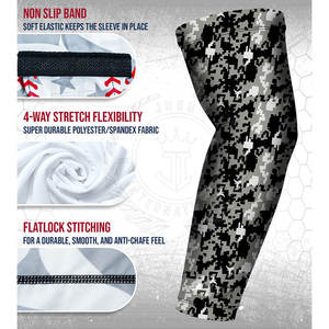 Manchons de bras en néoprène respirants, légers, de haute qualité, best-seller, fabriqués au Pakistan, à prix avantageux - Product Image 3