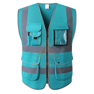 Best Selling Custom Made Safety <b>Reflective</b> <b>Vest</b> Nylon Polyester Material Safety <b>Reflective</b> <b>Vest</b> - Product Image 2