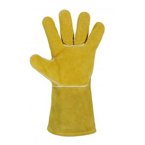 High demanding OEM service Leather welding gloves anti-heat anti-cut soft <b>material</b> comfortable wholesale price Welding Gloves - Product Image 5