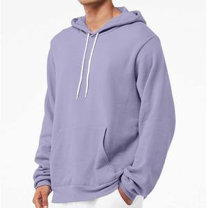 Custom Cotton/Bamboo Fleece Winter Hoodies with Digital Printing & <b>Embroidery</b> Zip Hoodies for Men-Wholesale - Product Image 2