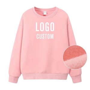 Sweat-shirt à col rond de haute qualité respirant sur mesure pour hommes de couleur unie disponible pour les achats en gros - Product Image 1