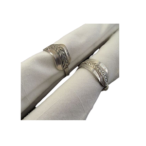 แหวนรองผ้าเช็ดปากโลหะคุณภาพสูงสุด รูปทรงและขนาดที่กำหนดเอง สำหรับผู้ค้าส่ง - Product Image 2