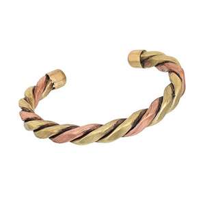 Copper & Brass Elegant Handmade Fancy Metal <b>Adjustable</b> <b>Bracelet</b> made by Indian Artisans Real Copper Pure Copper Manufacturers - Product Image 1