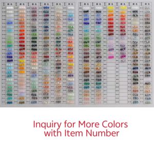 ลูกปัดคริสตัลแก้วทรงกลมแบนเหลี่ยมเพชรพลอยใส ขนาด 2/3/4/6/8 มม. 10 มม. สำหรับทำเครื่องประดับ DIY ขายส่ง - Product Image 6