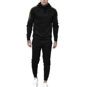 Nouveau modèle de survêtement uni pour hommes sweat-shirt et sweat-shirt à col rond avec logo personnalisé ensemble de jogging et jogging pour garçons vente en gros - Product Image 2