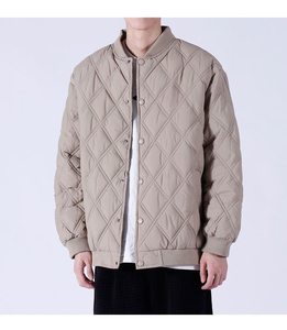 Diseño personalizado de los hombres chaqueta de bombardero Casual Otoño Invierno chaqueta a prueba de viento y abrigos prendas de vestir de tela de alto nivel de secado rápido transpirable - Product Image 6