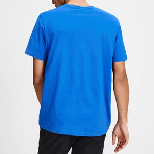 Vente en gros Meilleur Top Hommes Goutte D'épaule 100% Coton T-shirts Uni Nouveau OEM Logo Personnalisé Imprimé Conception Plus La Taille Tissu Tricoté - Product Image 3