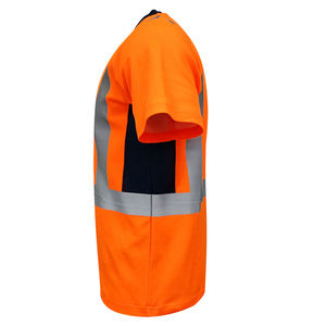 เสื้อยืดสะท้อนแสงสีดำระบายอากาศได้ดีเสื้อยืดสะท้อนแสงโลโก้ตามสั่ง - Product Image 5