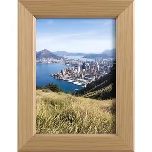 Cadre photo en bois de forme rectangulaire pour la présentation sur table, pour hôtel et usage domestique - Product Image 1