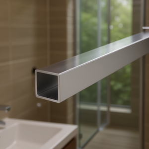 Perfil de Compensación Universal para Mamparas de Ducha de Aluminio Cromado de 200 cm - Product Image 3