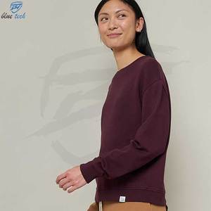 Women's Winter Season Cotton Long Sleeve Printed Sweatshirt Spring Autumn Fashion Casual Style with Front Logo for Unisex - Product Image 6