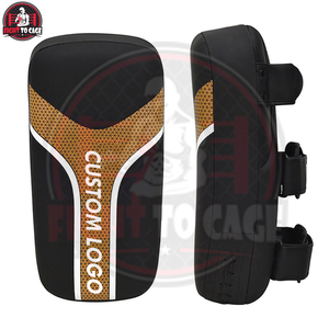 Escudo de Boxeo Premium de PVC y Cuero, Resistente a Impactos, para Entrenamiento de Entrenadores y Luchadores Profesionales de Artes Marciales - Product Image 3