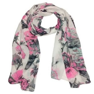 Foulard en polyester à impression numérique pour femmes, écharpe en satin de soie pure pour femmes, bon marché, nouveau design de mode personnalisé - Product Image 4