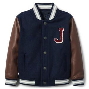 Chaquetas de bombardero de béisbol 2025 personalizadas para hombres Estilo de calle americano Logotipo bordado Soporte frontal para principiantes Universitarios de Invierno - Product Image 3