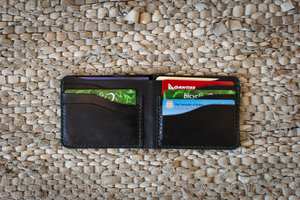 Premium Luxury Genuine <b>Leather</b> Open Foldable Bi-Fold <b>Wallet</b> Slim RFID Blocking Purse for <b>Men</b> with Cards BFW-0162 - Product Image 6