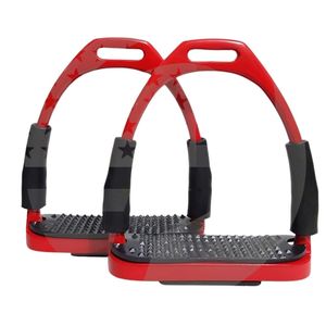 Estribos de Seguridad Western de Material Sólido para Montar a Caballo, Estribos Articulados con Superficie de Acero Inoxidable, Herramienta Flexible para Caballos - Product Image 5