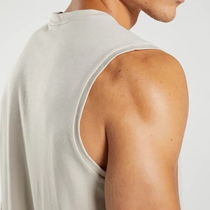 Débardeur de sport pour homme en coton 100% de haute qualité, séchage rapide, écologique, style décontracté pour l'été, fitness, gym, vente en gros, coupe musculaire - Product Image 6