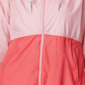 Veste coupe-vent en polyester 100% pour femme avec fermeture à glissière Protection respirante Chauffage Marque privée personnalisable - Product Image 6