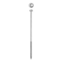 Vis à béton à tête hexagonale zinguée avec filetage Hi-Lo Diamètre 6.6mm