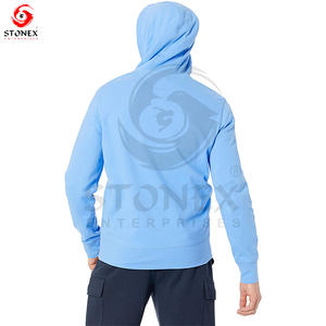 Sudadera con capucha personalizada 320gsm 100% algodón-polar con cremallera completa Sudadera con capucha de peso personalizado ropa de invierno/sudaderas con cremallera para unisex. - Product Image 3