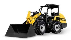 Cargador de ruedas articuladas de alto rendimiento Gehl AL650, carga de vuelco de 3070Kg, motor Yanmar de 55,4 KW, bomba de movimiento de tierras - Product Image 3