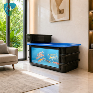Acuario Ornamental <span class=keywords><strong>de</strong></span> FRP Personalizado con Ventana <span class=keywords><strong>de</strong></span> Vidrio Templado para Salas <span class=keywords><strong>de</strong></span> Exhibición <span class=keywords><strong>de</strong></span> Koi, Exposiciones <span class=keywords><strong>de</strong></span> Acuarios y Centros <span class=keywords><strong>de</strong></span> Peces - Product Image 5