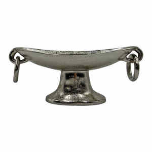 Bol à fruits secs en métal de qualité supérieure Rangement décoratif pour bol à noix Bol de rangement pour collations Bonbons et collations Durable - Product Image 5