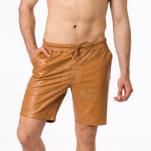 Design Your Own Logo <b>Men</b> <b>Leather</b> <b>Shorts</b> Quick Dry Breathable <b>Men</b> <b>Leather</b> <b>Shorts</b> Best Selling <b>Men</b> <b>Leather</b> <b>Shorts</b> - Product Image 5