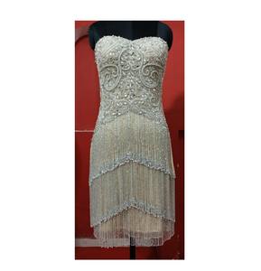 Vestidos de noche con cuentas de calidad superior para eventos especiales para sesiones de fotos de desfiles de moda y ceremonias de premios disponibles para la venta - Product Image 4