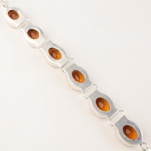 Zircon Gemstone Tennis <b>Bracelet</b> Handmade 925 <b>Sterling</b> <b>Silver</b> Luxury Jewelry for <b>Women</b> Anniversary Gift - Product Image 4