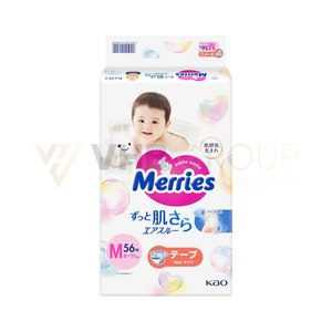 เมอร์รี่ส์ เบบี้ เทปไดเอเปอร์ส ผลิตในเวียดนาม (NB/S/M/L/XL) - Product Image 2