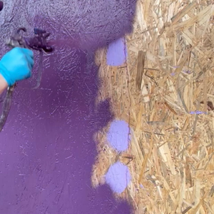 Passive Purple External Airtight Fire Rated Faade <b>Waterproofing</b> Membrane 10kg <b>Spray</b> Roller - Product Image 4