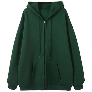 Sudadera de cuello redondo para mujer, ropa Regular Lisa personalizada, sudaderas holgadas de gran tamaño, informales, para invierno - Product Image 5