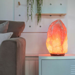 Lampe en cristal de sel rose de l'Himalaya alimentée par USB avec ampoule à lumière chaude, prix direct d'usine pour les tailles personnalisées - Product Image 3