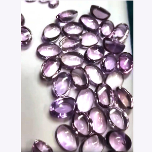 320 de piedras preciosas piezas sueltas de amatista natural 8x6mm a 14x10mm cabujón ovalado 1100 Ct lote US $108,8 todas las ventas de Cab Iroc - Product Image 3