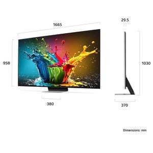 8K Smart LED TV 75 Inch with 120Hz Refresh Rate QLED Backlight WebOS System for Home Use - Product Image 2