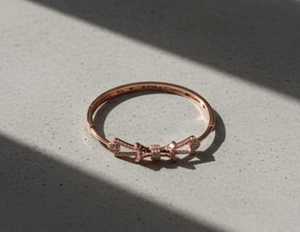 Élégant style fantaisie CZ AD Full Stone Kada Designer Party Wear Kada pour les femmes Bel accessoire de bijoux - Product Image 5